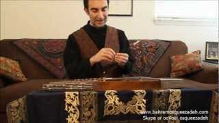 Eps 4  Santur Online Lessons Mezrab Techniques  آموزش مقدماتی سنتور [upl. by Anelas519]