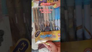 new Rorito Glynex Stylz Gel pen 🖊️roritoworld 😍 brandcollab productreview explorepage viral [upl. by Oicul]