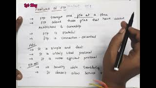 FTP Protocol in Application Layer  computer networks in Telugu [upl. by Devine]