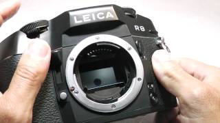 LEICA ライカの人気一眼レフ R8 ブラック [upl. by Adnilram]