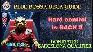 Hard Control is back  Vigilance Bossk Deck tech  Star wars unlimited set 2 [upl. by Annat]