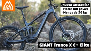 Giant Trance X E Elite ebike ligera pero motor potente [upl. by Sidnac]