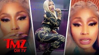 Nicki Minaj Forced to Cancel Concert French Fans Savagely Chant Cardi B  TMZ TV [upl. by Suravart]