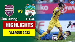 Highlights Bình Dương vs HAGL  Văn Toàn tỏa sáng  HAGL bị trọng tài cướp 11m cay đắng [upl. by Dowdell]