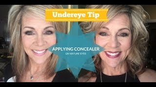 Update Makeup Trick for Crepey Under Eyes [upl. by Olivia]