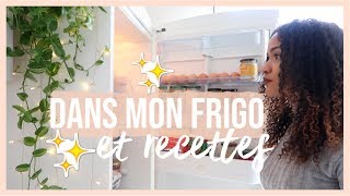 ORGANISATION  DANS MON FRIGO HEALTHY  Idées Recettes Faciles [upl. by Casandra]