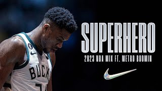 2023 NBA Mixtape ft Metro Boomin  quotSuperheroquot [upl. by Arette]