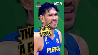 CLEAN or FOUL June Mar Fajardo BLOCK vs South Sudan shorts [upl. by Akirre]