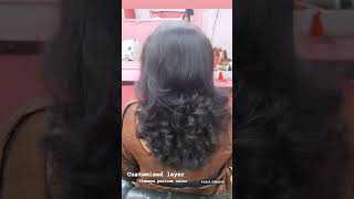 Vismaya parlour sulur Coimbatore ♥️ customised layer cutting [upl. by Initof91]