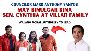 COUN MARK ANTHONY SANTOS MAY BINULGAR KINA SEN CYNTHIA AT VILLAR FAMILY [upl. by Petunia]