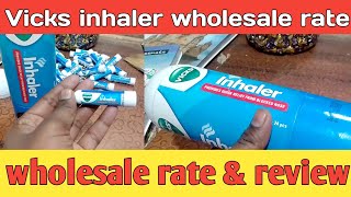 Vicks inhaler wholesale rate [upl. by Pollock]