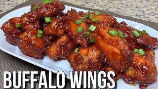 HOW TO COOK BUFFALO CHICKEN WINGS  FILIPINO STYLE  EASY BUFFALO WINGS RECIPE  Luto Ni Nanay [upl. by Krein]