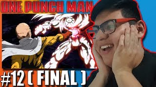 ÉPICA VIDEO REACCIÓN  One Punch Man Capítulo 12 FINAL SAITAMA VS BOROS LA BATALLA FINAL [upl. by Nylad75]