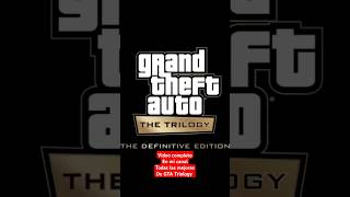 Todas las mejoras de Gta Trilogy the definitive edition nueva actualización gtatrilogy gta [upl. by Wedurn]