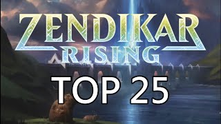 Mtg  Top 25 Zendikar Rising Cards [upl. by Xanthus556]