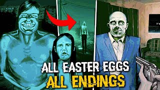 All Easter Eggs All Endings No Im Not A Human SECRETS amp Story ExplainedVISITORS amp SECRET ENDING [upl. by Prager]