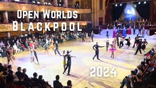 The Open Worlds Blackpool I 2024 I Semi Final Amateur Rising Star Latin [upl. by Arakahs]