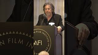 Al Pacino addresses the crowd at AFI AWARDS 2022 [upl. by Wayne]