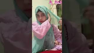 Simple hijab tutorial casual hijab dailyvlogs hijabstyle respectvideo love [upl. by Fernando]