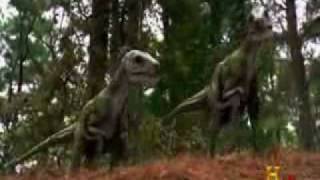 Jurassic Fight Club  Raptor vs Edmontosaurus vs Trex [upl. by Alsi]