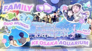 MAIN DI OSAKA AQUARIUM BERSAMA ABE CEKUT FAMILY part2 [upl. by Gilson]