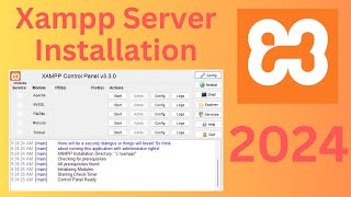 How to Install XAMPP Server on Windows 1011 in hindi  urdu 2024  Complete guide [upl. by Macmahon]