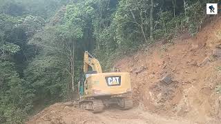 EXCAVADORAS TRABAJANDO excavadora caterpillar 🐱🐱🐱 [upl. by Neevan588]