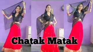 Chatak Matak Haryanvi SongDance Video ❤️🔥 YouTube video [upl. by Nyllewell]