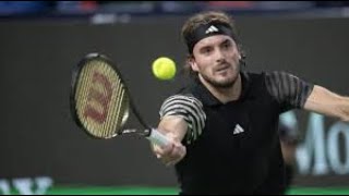 Stefanos Tsitsipas vs Dominic Thiem Vienna 2023 Highlights [upl. by Aissenav]