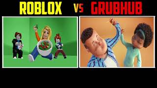 Comparison Roblox Hub vs GrubHub but without music [upl. by Phylis]