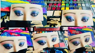 Eyes Make Up Lüks Very Easy WooooW Amazing Colour ￼Combination Full Eyes 💕✨ [upl. by Twedy573]