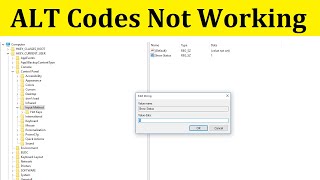 How To Fix ALT Codes Not Working Problem Windows 1087  Solve ALT Codes Not Working [upl. by Anonyw]