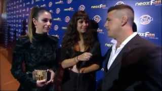 Mario Casas y Blanca Suárez en los premios quotNeox fan awardsquot [upl. by Weasner226]