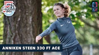 330 FT ACE from Anniken Steen  2024 Portland Open  1 Shot Energy’s One Shot Challenge [upl. by Ostap]