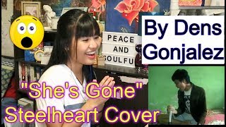 Shes Gone  Steelheart Cover By Dens Gonjalez  REACTION [upl. by Annawaj]