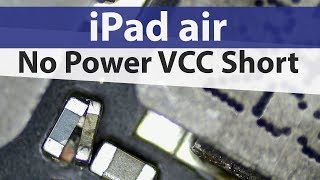 iPad air does not power on  Motherboard Diagnostic [upl. by Arno147]