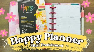 Mini Happy Planner  Fitness Tracker Planner Setup  Health amp Wellness Planner  Habit Trackers [upl. by Nevar]