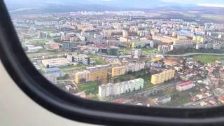 Kosice airport landing air plane landing [upl. by Wixted]