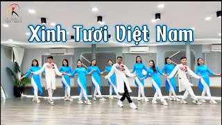 Xinh Tươi Việt Nam  Ngày Phụ Nữ Việt Nam  Choreo By Kalyan Zumba Dance Fit  VN [upl. by Gross859]