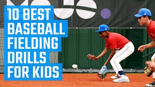 10 Best Baseball Fielding Drills for Kids  Fun Youth Baseball Drills From the MOJO App [upl. by Loveridge]