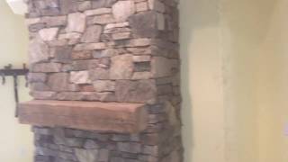 Drystack Natural Stone Fireplace Fort Myers Florida [upl. by Ploch330]