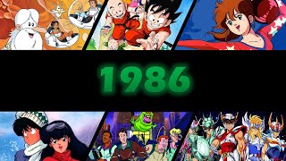 Génériques Dessins Animés  1986 [upl. by Yntruoc104]