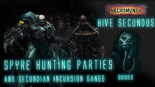 Spyre Hunting Parties amp Secundian Incursion Gangs  Book of Desolation  Hive Secundus  Necromunda [upl. by Druce]