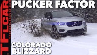 Unbelievable Result 2019 Volvo XC40 vs Blizzard vs Gold Mine Hill OffRoad Review [upl. by Filahk]