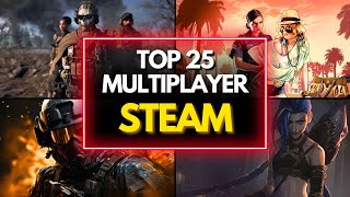 Top 25 Best Multiplayer Games on Steam [upl. by Agnella888]