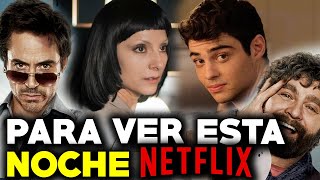 10 RECOMENDACIONES de PELICULAS para ver esta NOCHE en Netflix 🍿🤩8 [upl. by Rich]