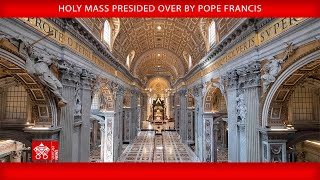 Holy Mass 27 October 2024 Pope Francis [upl. by Ariaek634]