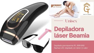 ★ Depiladora láser permanente IPL 999999 flashes de Beamia 😉 [upl. by Hsizan]