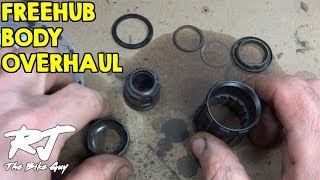 Freehub Body DisassemblyAssembly [upl. by Ycal]