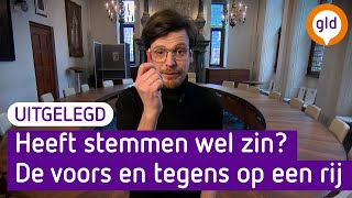 Heeft stemmen voor de gemeenteraadsverkiezingen zin  Explainer  Omroep Gelderland [upl. by Darraj]